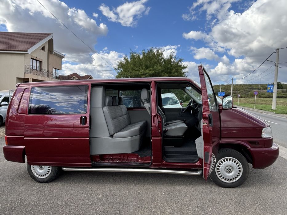 Vw t4 lung 2.5 tdi 102cp 5 locuri aer conditionat  posibilitate rate
