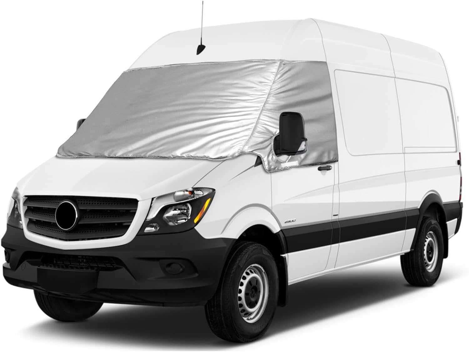 Подобрено фолио за предно стъкло, термо сенник на Mercedes Sprinter