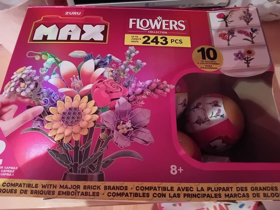 Лего конструктор  цвете в топка 200+ части