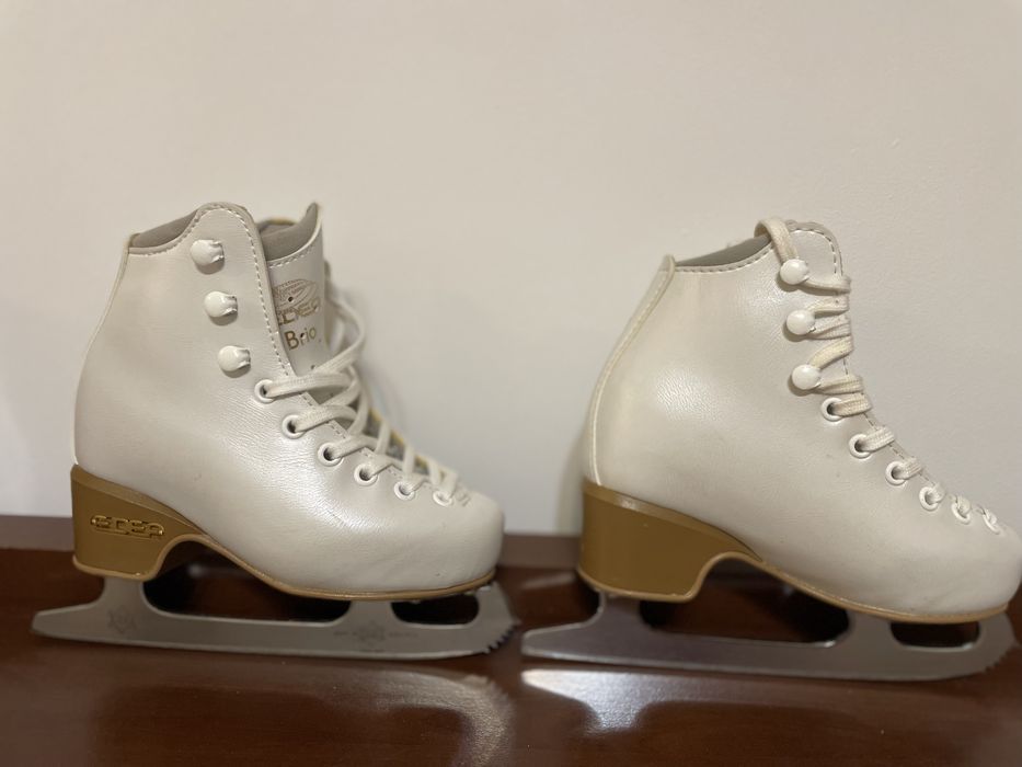 Patine profesionale Edea Brio Ivory pentru copii