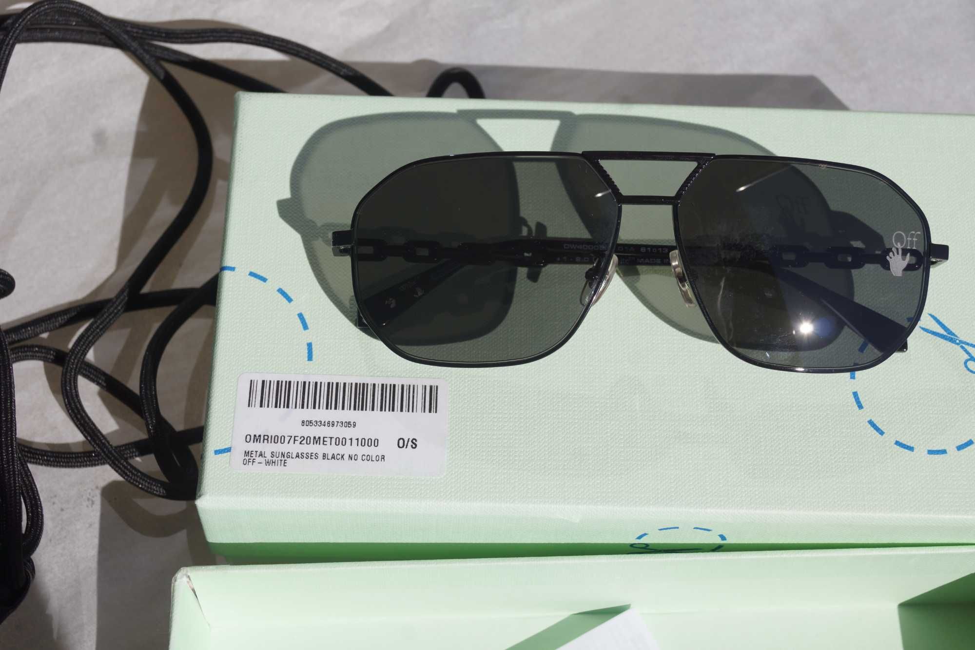 Vand ochelari ,,Off-White Aviator Sunglasses Black’’