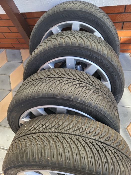 Jante cu cauciucuri de iarna 5X112X17