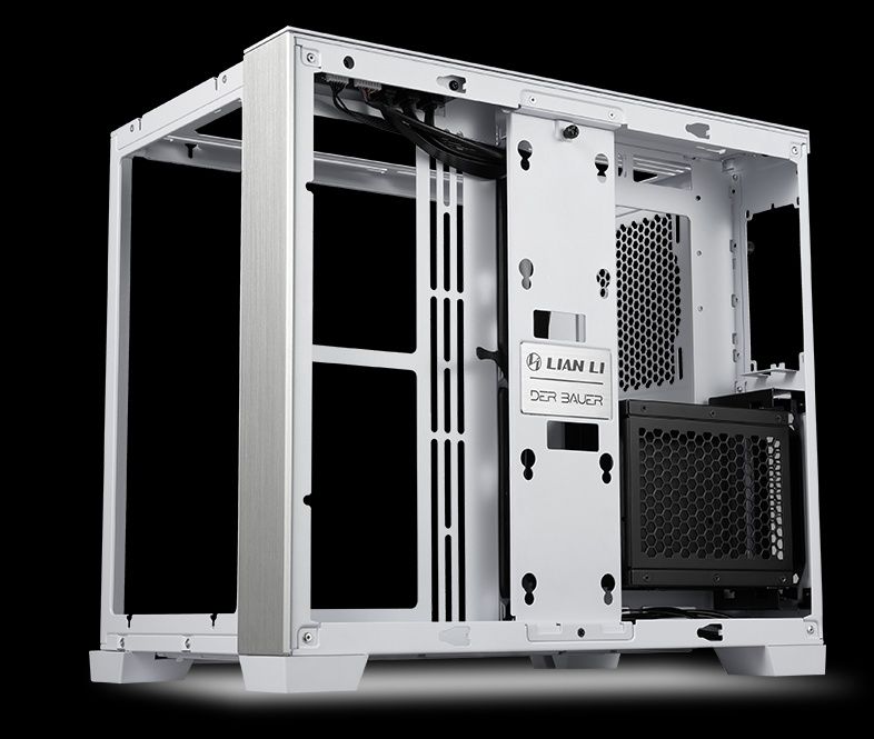 Компьютерный корпус Lian-Li O11D Mini Snow (white)