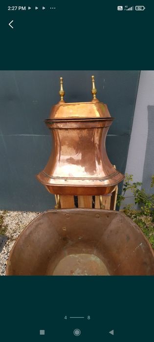 Fântână din cupru cu elemente din bronz/sec.XIX