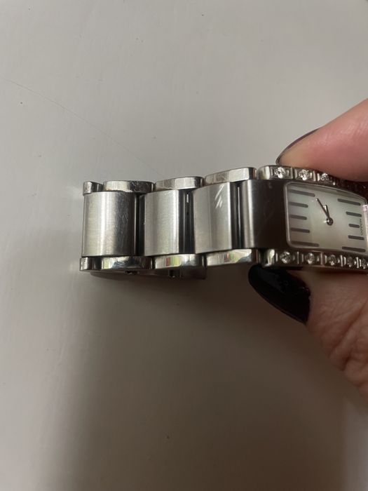 Ceas diamante Movado Eliptica Mother of Pearl Diamond Bezel