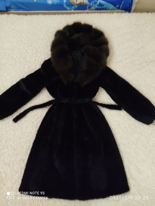 Норковая шуба, состояние хорошее