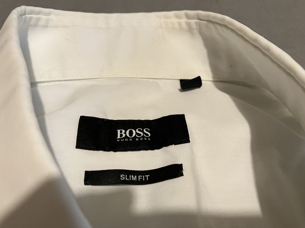 Hugo Boss ризи мъжки Бяла и черна