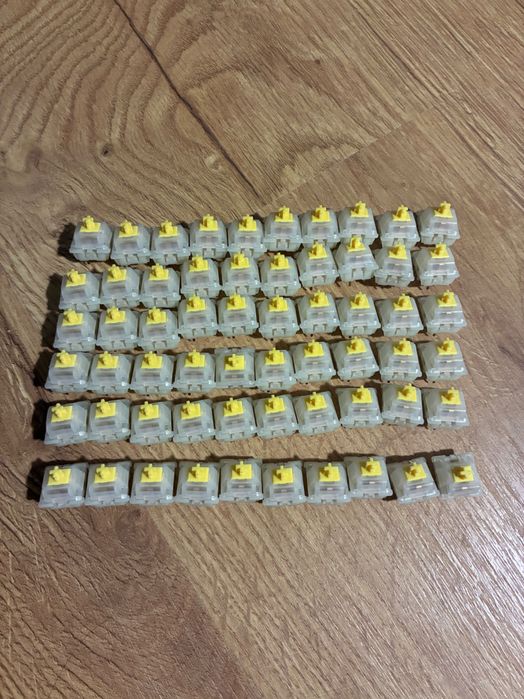 Switch-uri Gateron Milky Yellow