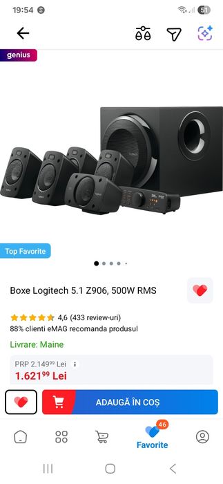 Sistem 5+1 Loghitec Z906