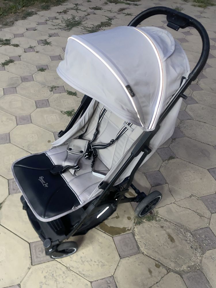 Коляска прогулочная Start joy D600, серый