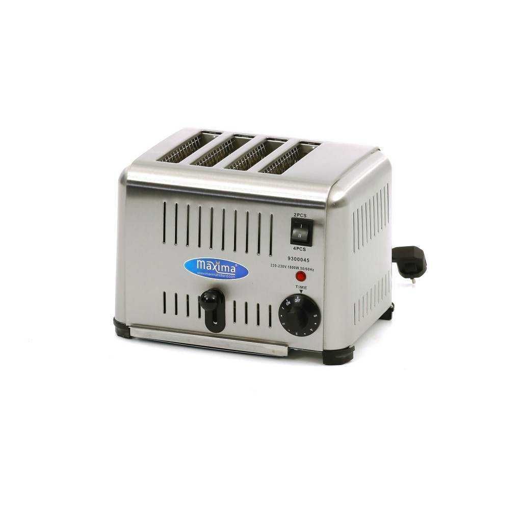 Професионален тостер 4 гнезда, електрически MT-4