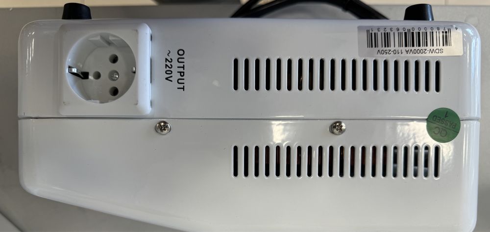 Сотилади Sotiladi/STABILIZATOR ANDELI-QR-bilan TOZA Original SDW-2kva