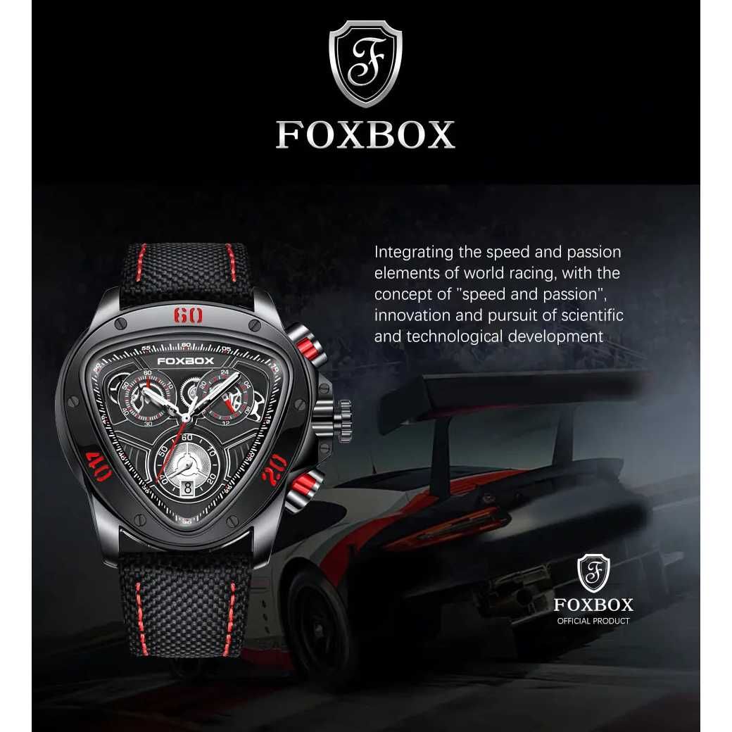 Мъжки часовник LIGE Luxury Sport Watch, Кварцов, Водоустойчив