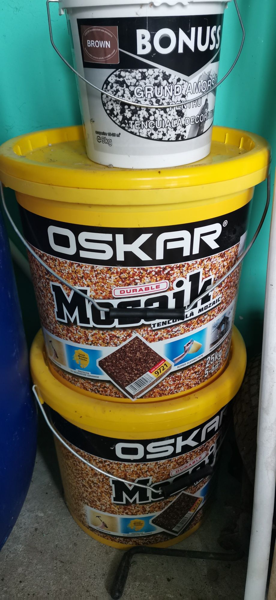 Telcuiala mosaik OSKAR (marmorom) 25 kg, 2buc + amorsa