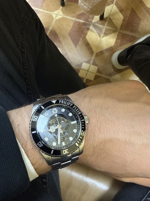 Оригинален часовник-Philipp Plein the skull diver