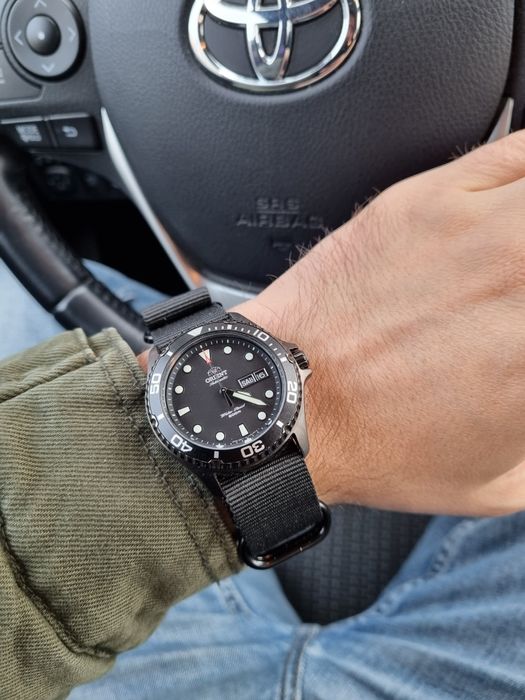 Vand Orient Ray Raven II +curele