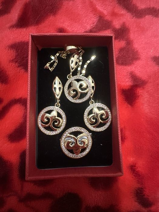 Набор бижутерии в национальном стиле не чернеет