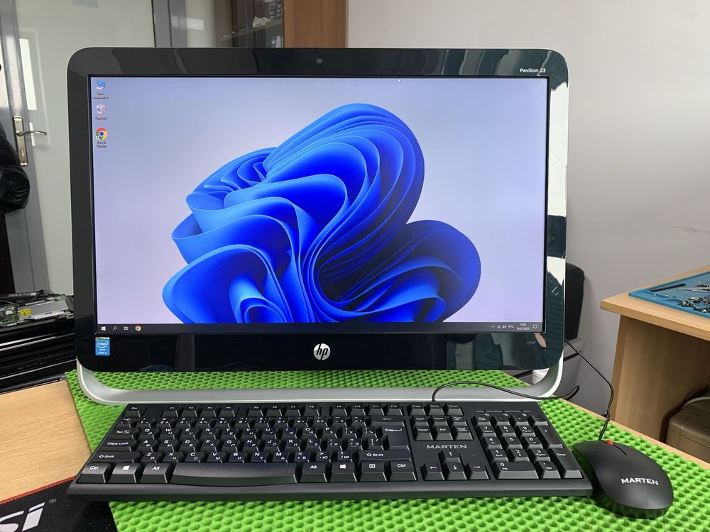 Моноблок HP 23’. Озу 8gb. Ssd. Рассрочка есть.
