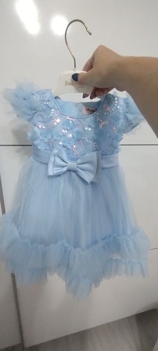 Официална бебешка рокля ,подходяща за първи рожден ден