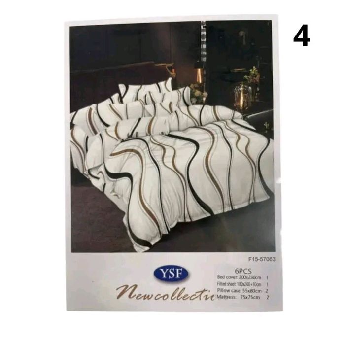 Луксозен спален комплект от 6 части
намален на 65лв