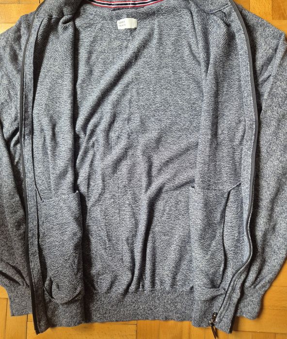 Pulover Premium AT Company, Full-Zip, Bumbac 100%, Bărbați - M