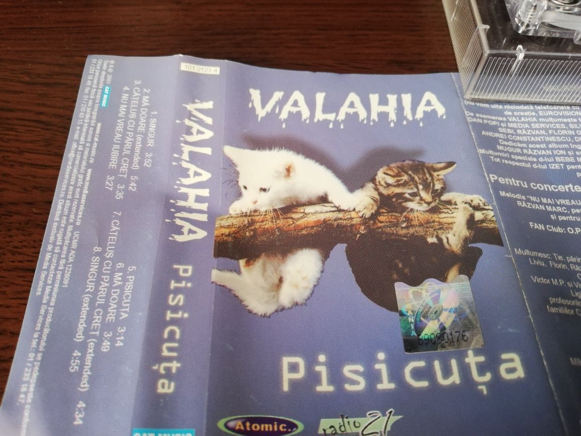 Caseta audio originala Valahia - Pisicuta