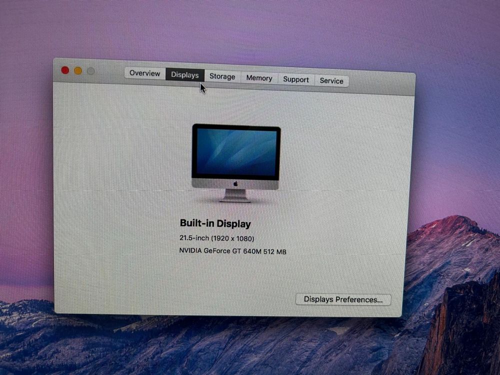 iMac 2012 21.5 inchi