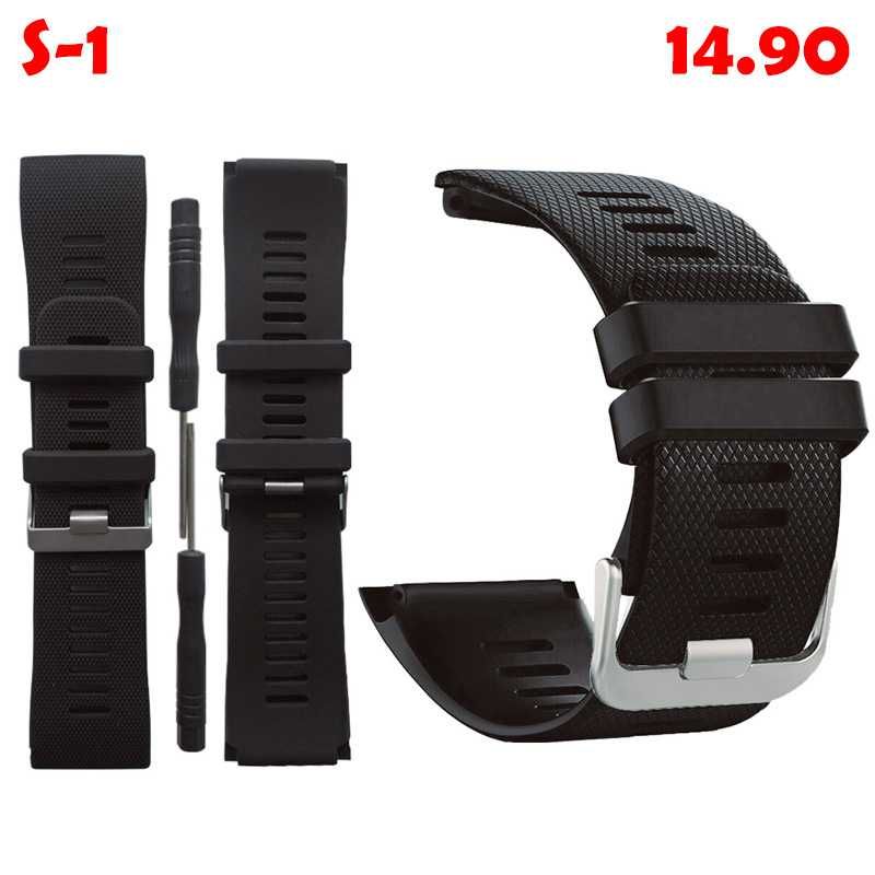 Силиконова каишка верижка Garmin Instinct 2X Vivoactive HR Sport