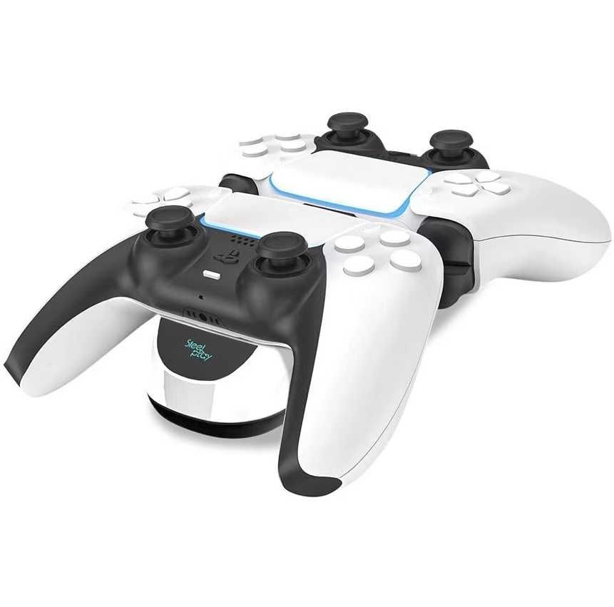 Statie incarcare controllere Dual Charging Steelplay PlayStation 5