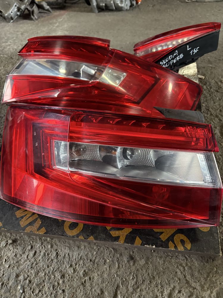 Skoda Superb седан 2015 година Стопове