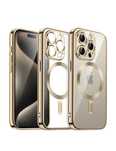 Husa Luxury Magsafe Transparenta Iphone 11/12/13/14/15/16E/16/PRO/MAX