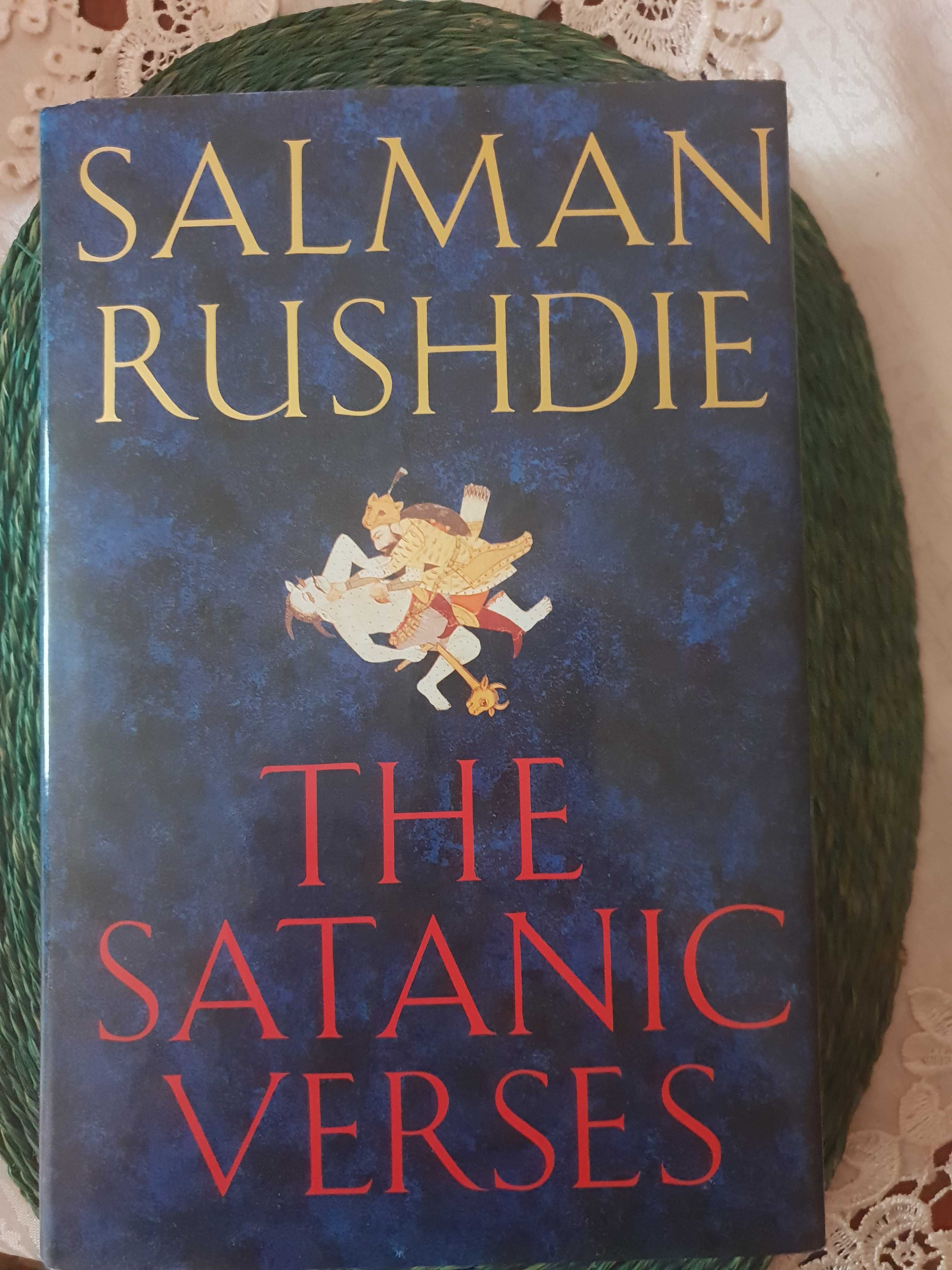 Salman Rushdie Satanic Verses, editie cartonata, engleza