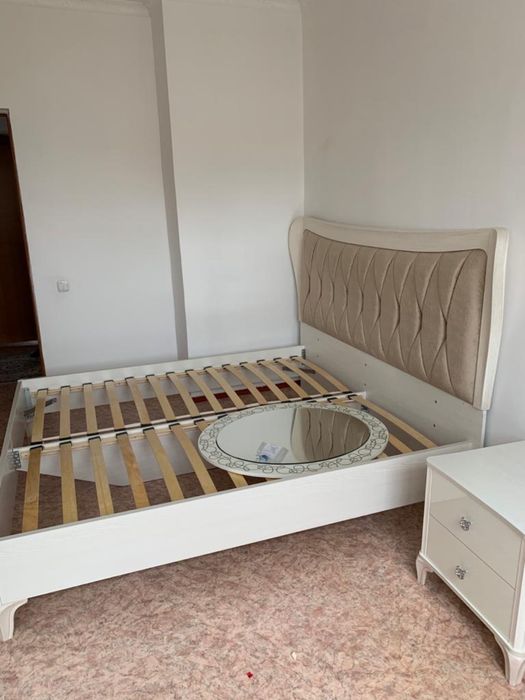 Продам кровать шатура с ортопедическим матрасом