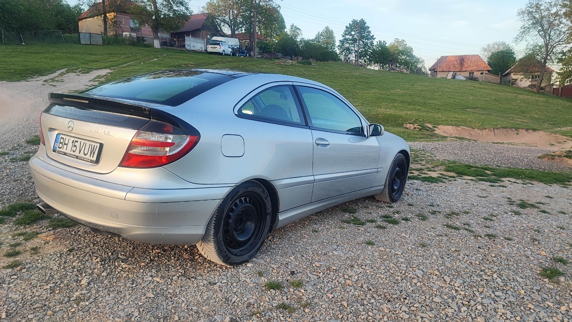 Mercedes Benz C200 Kompressor,163 cai ,panoramic,Sport Coupe