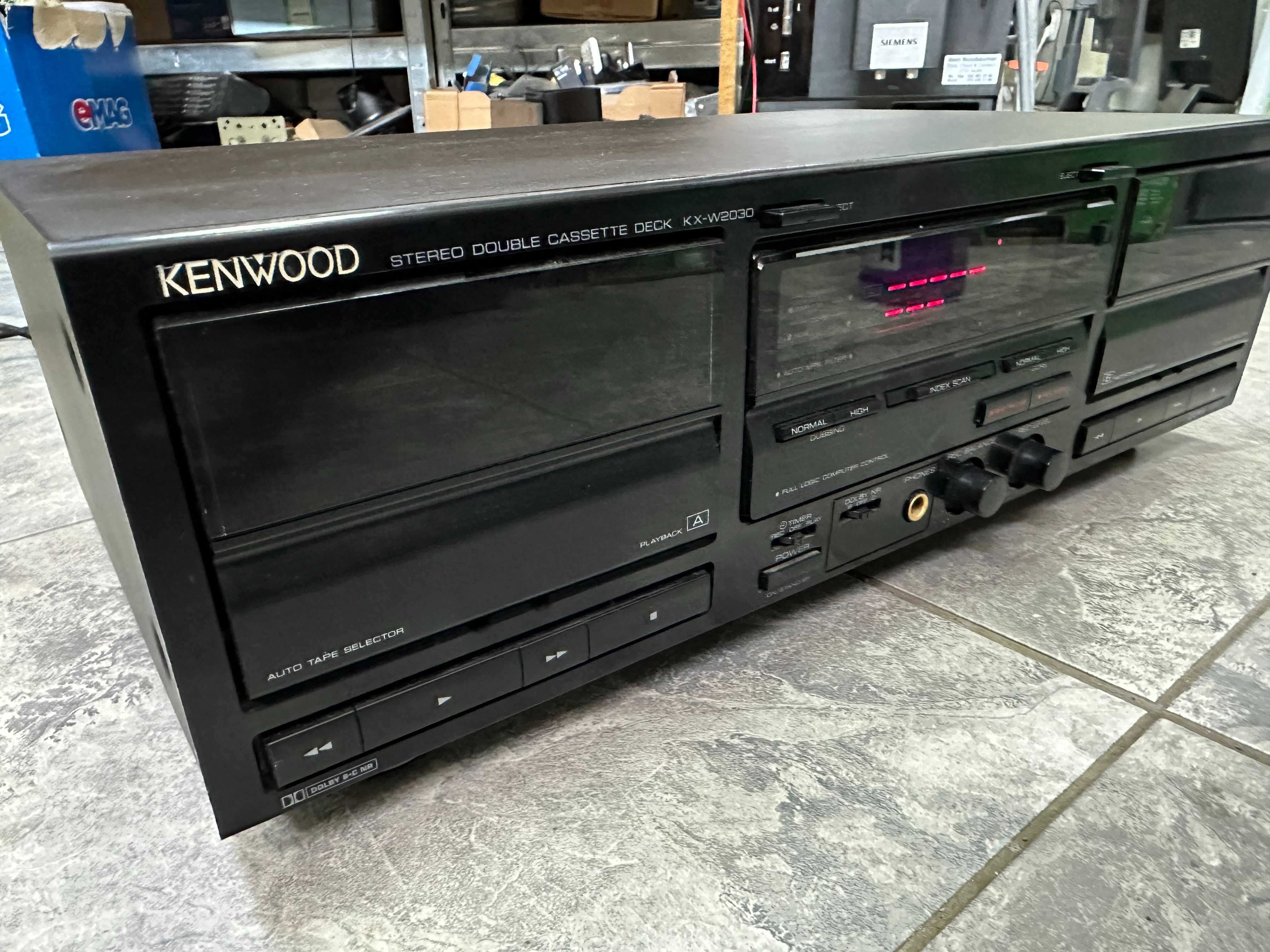 Двукасетен дек Kenwood KX-W2030