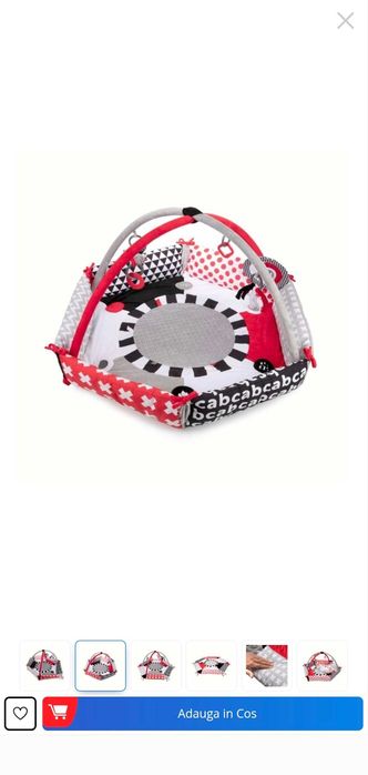 Saltea țarc pufos bebeluși