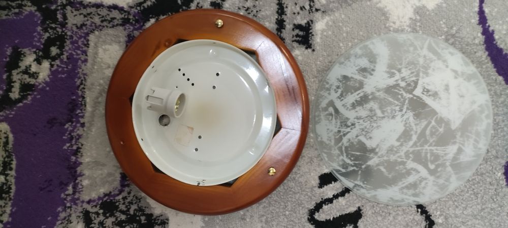 Aplice lemn/sticla impecabile