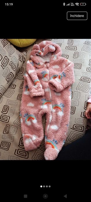 Salopeta bebe marimea 9-12 luni