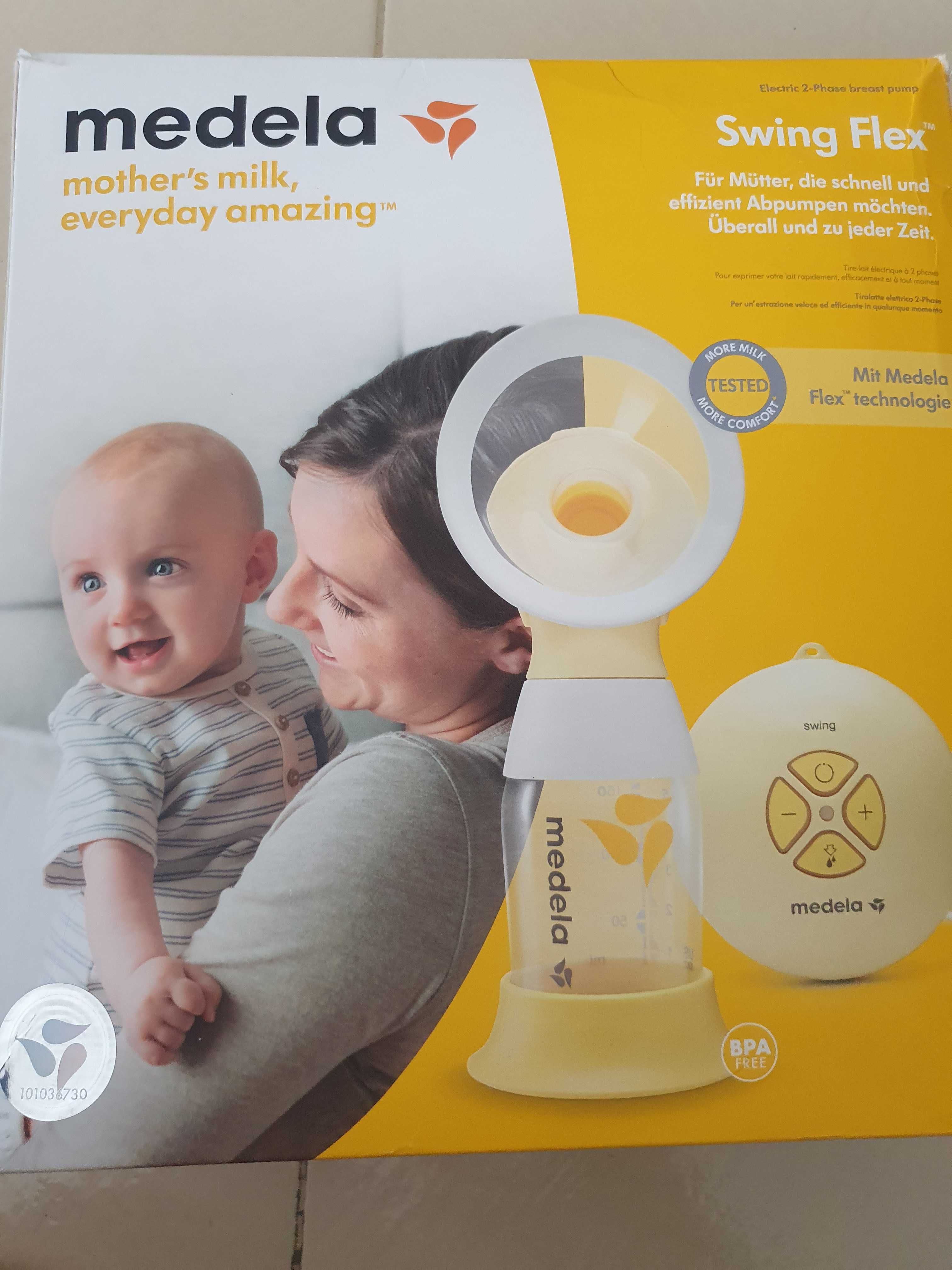 Помпа за кърма Medela Swing Flex.