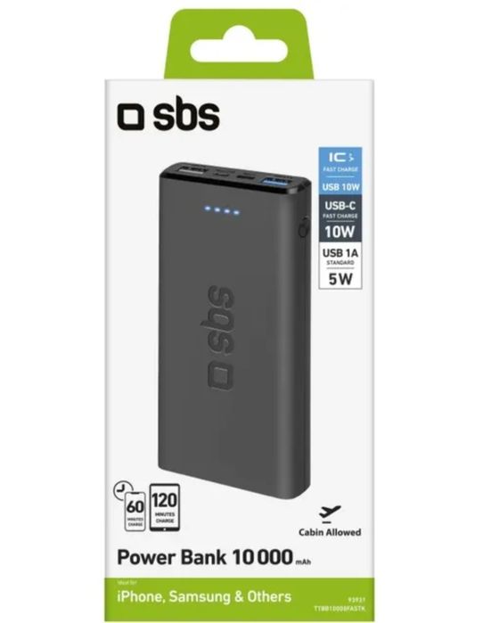 Accesorii telefon usb C, Baterie externa Sbs, Incarcator auto