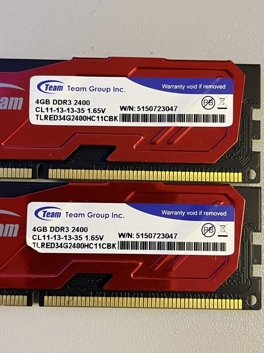 kit RAM DDR3 8Gb (2x4Gb), DDR4 4Gb perfect functionala