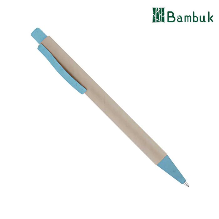 Еко химикалка с дървен клипс