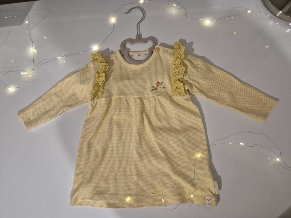 Little Dutch Бебешка карирана рокля - 74 см.