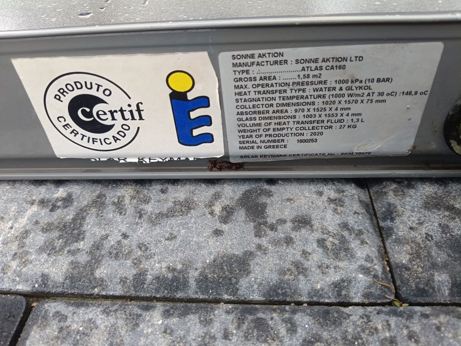 Sitem încălzire solar Sonne Aktion 300 l cu doua panouri solare