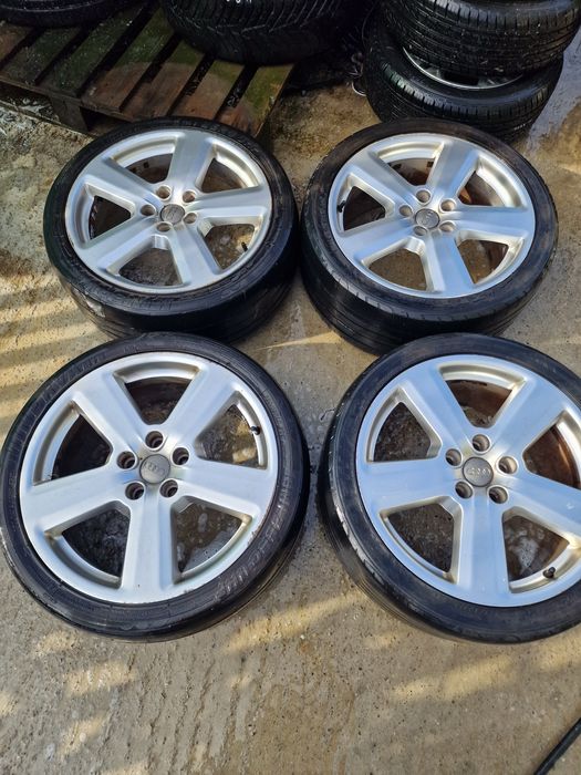 Jante aluminiu pe 18 Ronal Originale Audi  5×112