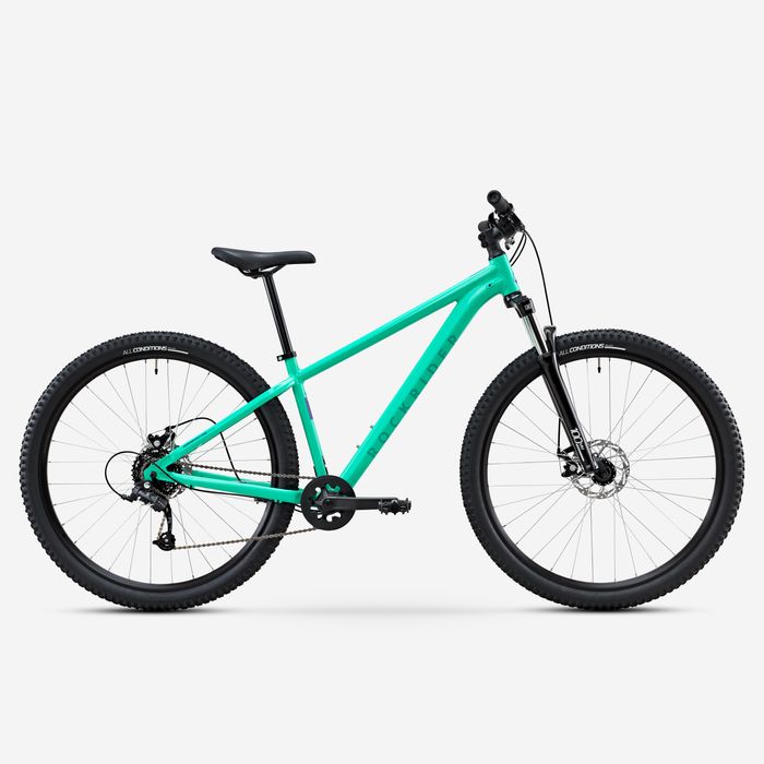 Bicicletă Mtb drumeție 29" Expl 100 Verde - produs resigilat Decathlon