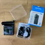 Microscop universal smartphone lentila 200x cu led Apexel APL-MSO02CBK