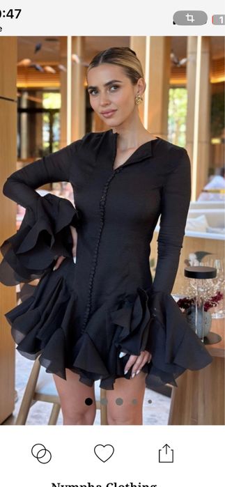 Rochie eleganta neagra deosebita