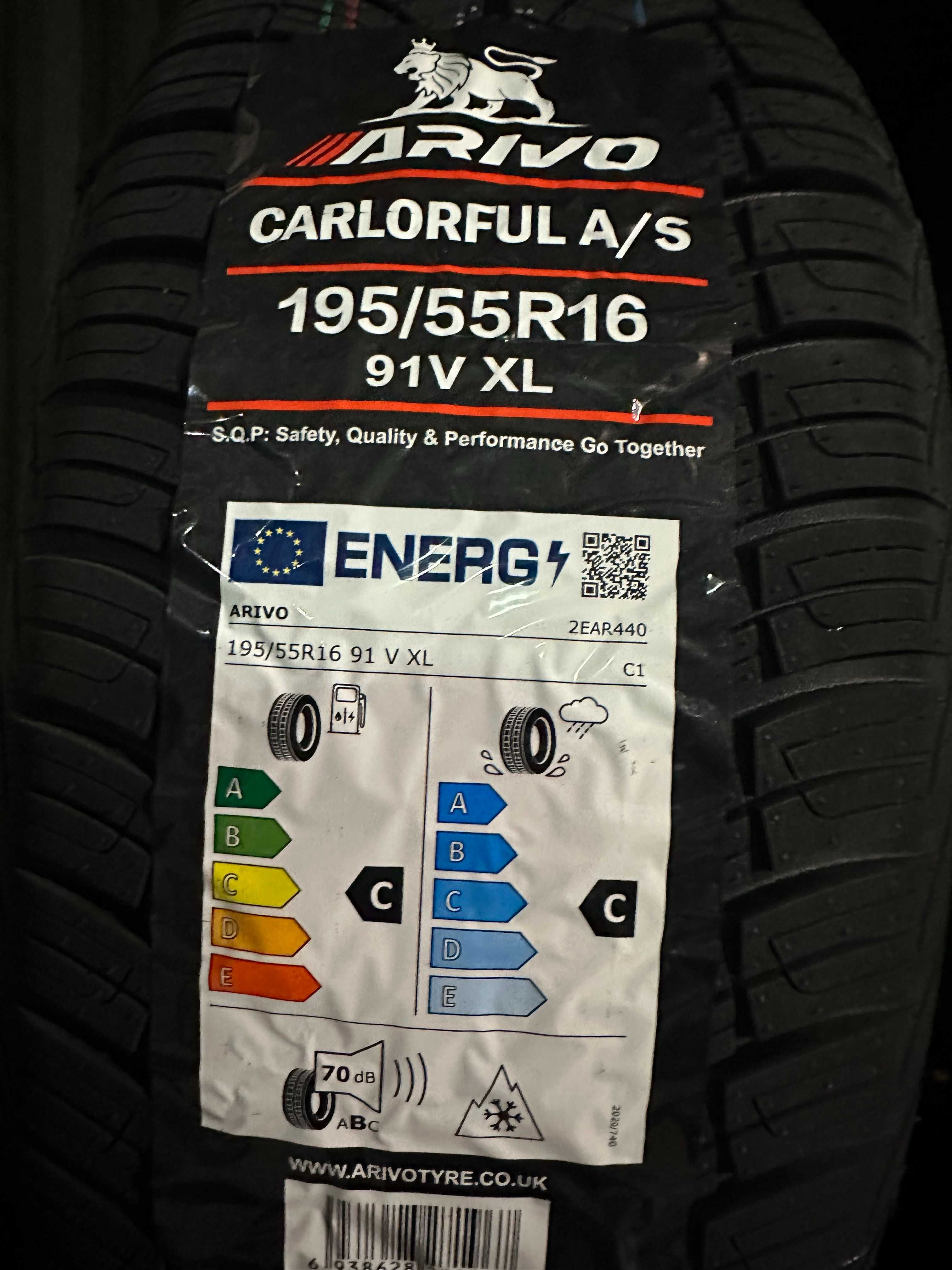 Нови Всесезонни Гуми Arivo Carlorful A/S 195/55R16 91V Xl Нов Dot