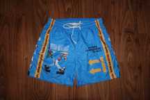 Sort baie Off-White, Albastru, Marimea S, Stare foarte buna